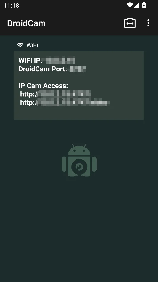 DroidCam去广告版运行截图