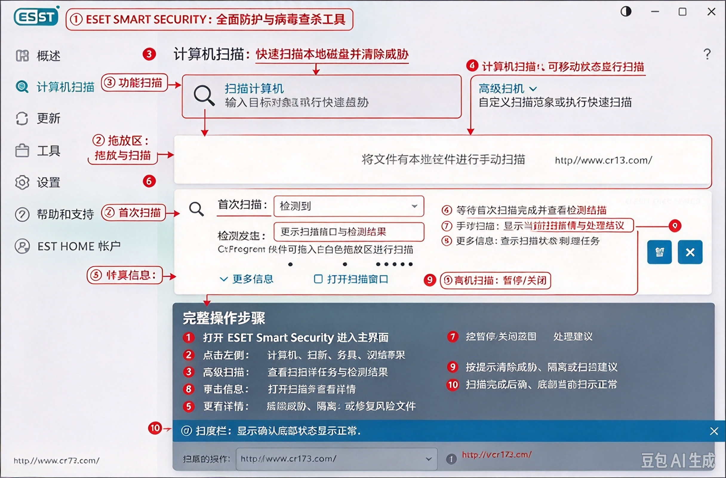 eset smart security premium 18中文最新版运行截图