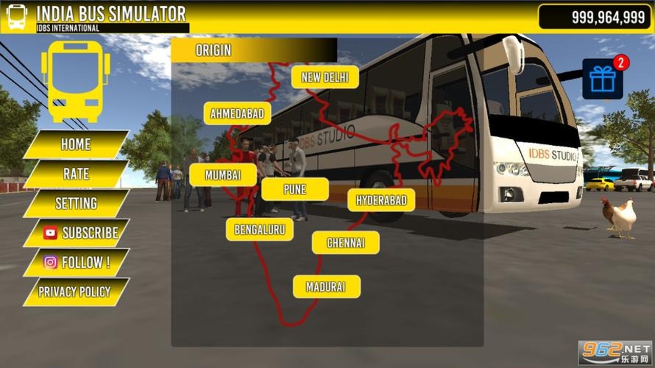 巴士大师:印度模拟器(Bus Masters India Simulator)第一人称驾驶视角与拥挤道路实况