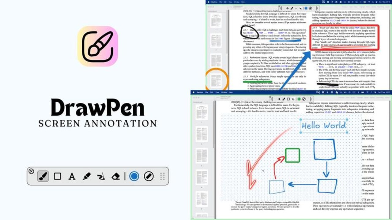 DrawPen屏幕标注工具 界面展示 功能概览