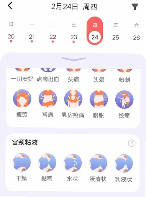 大姨妈经期帮手运行截图