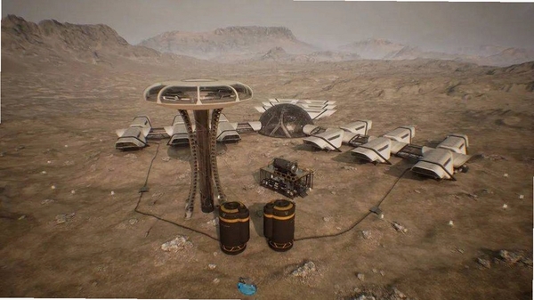 Space Survival Pro 外星场景画面