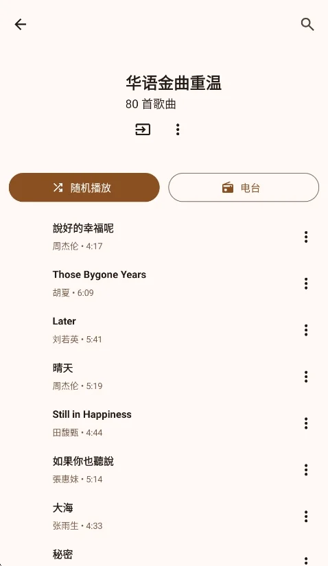 YaleedMusic安卓版运行截图