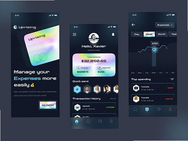 Expense Tracker运行截图