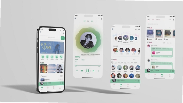 小草音乐运行截图
