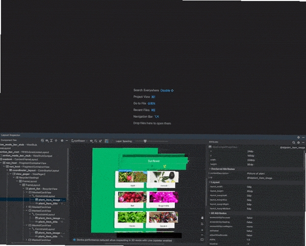 Layout Inspect运行截图