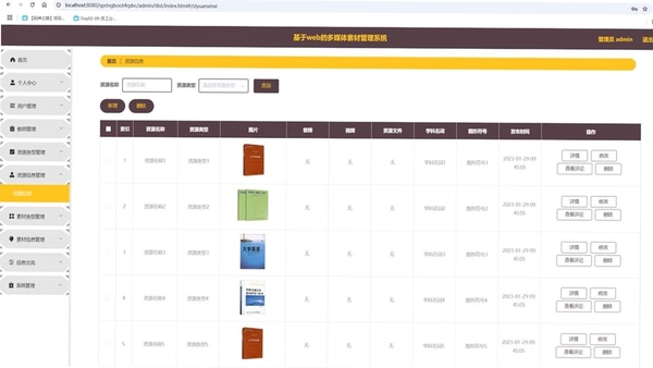 Shortoo 素材管理界面