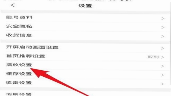 BILI哔哩哔哩播放设置解码选项界面