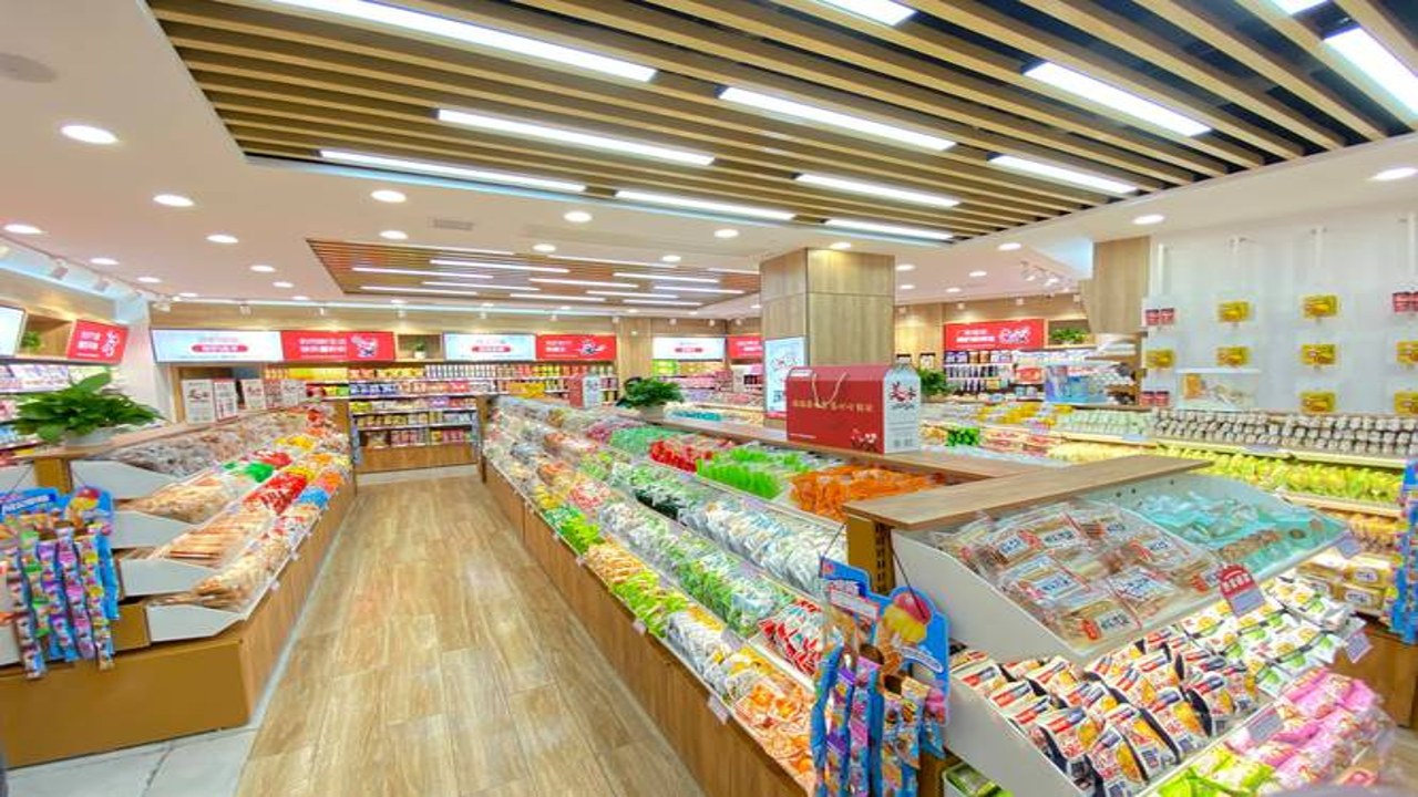 盒岛新零售社区实体店外观与内部陈列展示