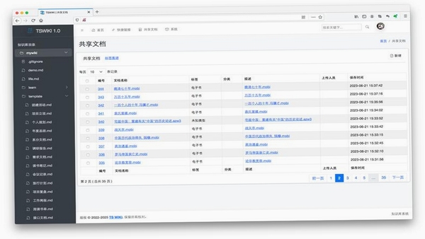 Tune Wikite 功能界面截图