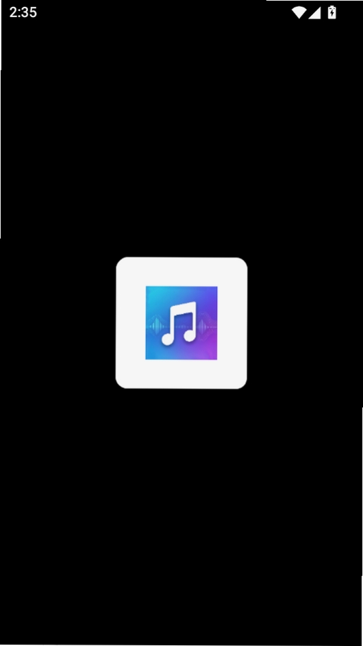 音乐运行截图