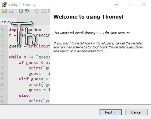 thonny 5中文完整版运行截图