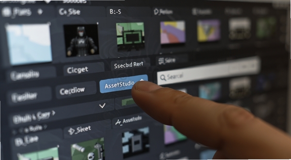AssetStudio��Դɸѡ������д����ָ���ɸѡ��ť����Ļ��ʾ�����ǩ�������򣬱���Ϊ��Դ�б�ģ��Ч��