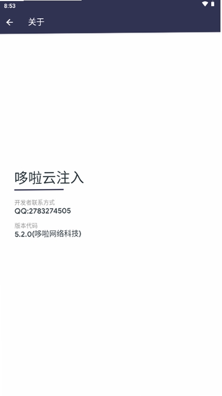 哆啦云注入运行截图