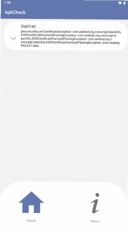 ApkCheck运行截图