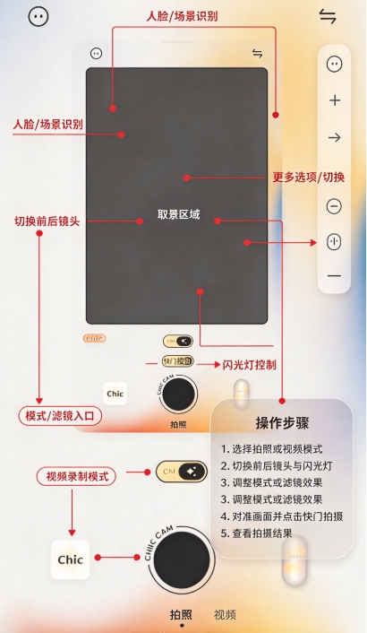Chic胶片相机最新版运行截图