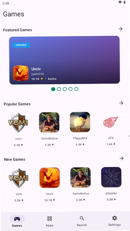 Repo Store运行截图