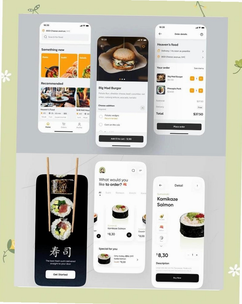 食记运行截图