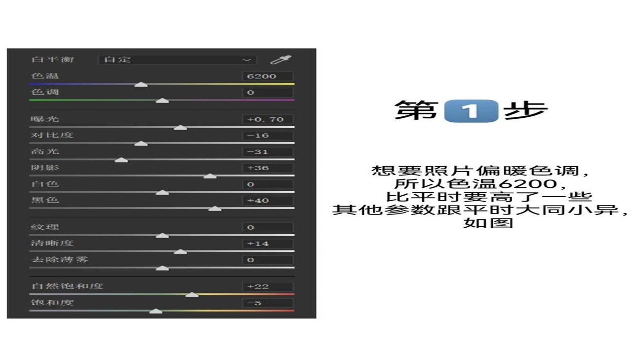 PhotoCraft HSL色彩调整教程,展示PhotoCraft中HSL参数调节前后对比,体现PhotoCraft色彩管理的精准性