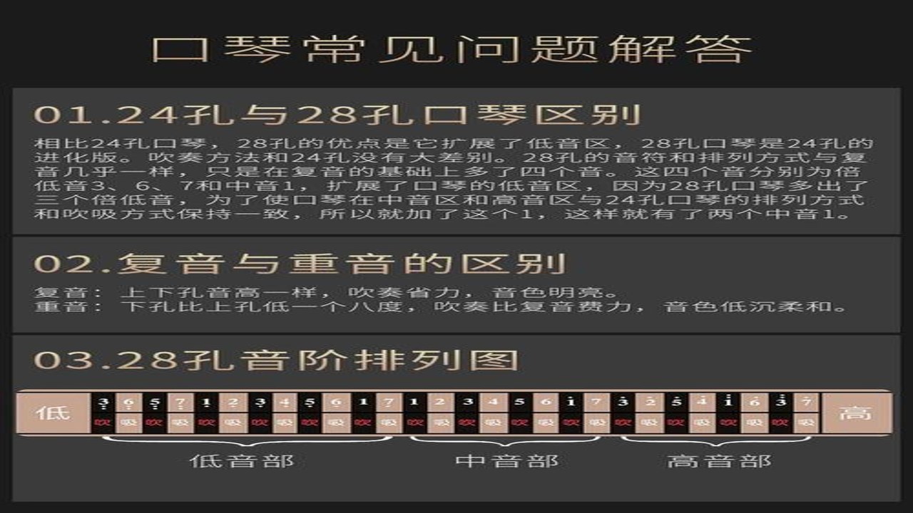 口琴之家初学者口琴对比