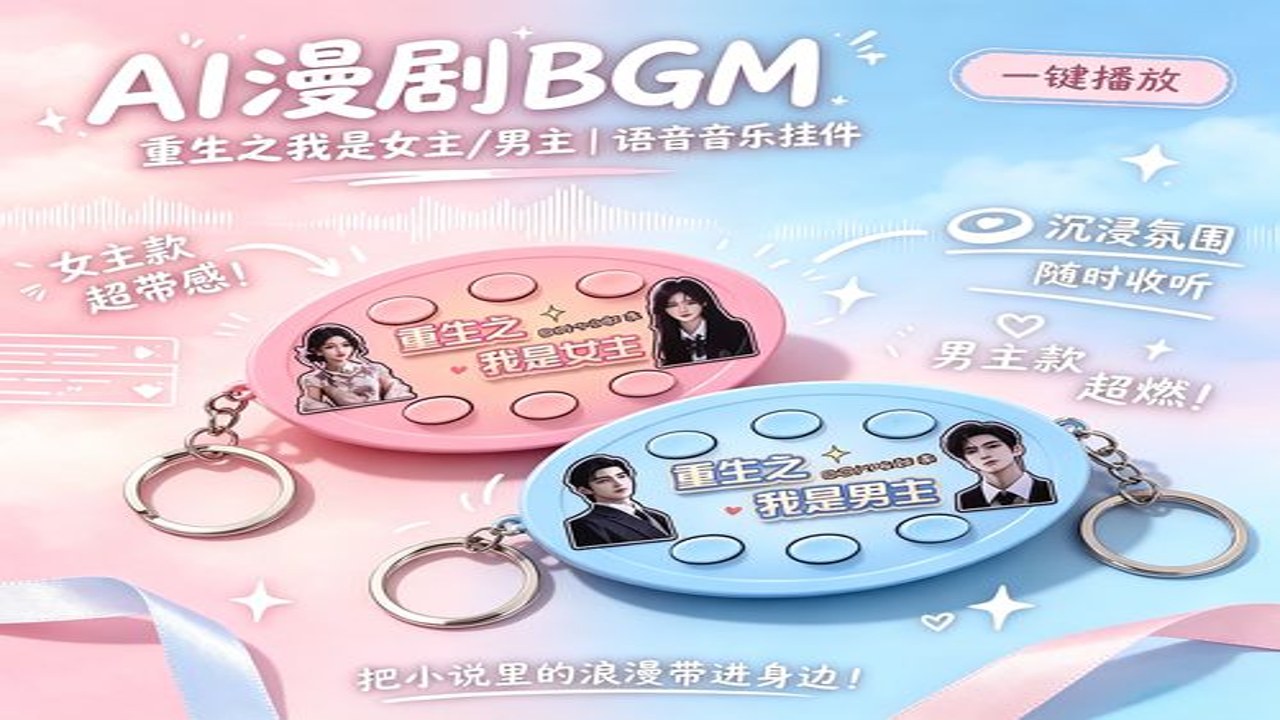 短剧BGM语音盒免费版 操作界面演示