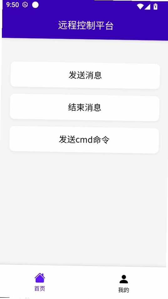 远程控制平台运行截图