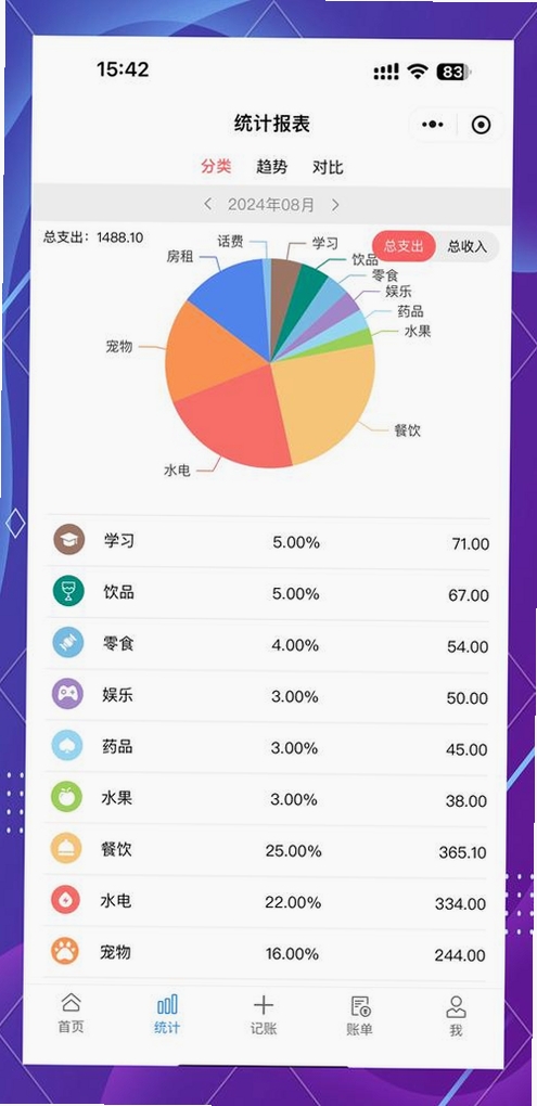 仓颉记账运行截图