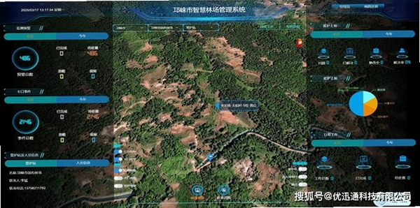 林区定位运行截图