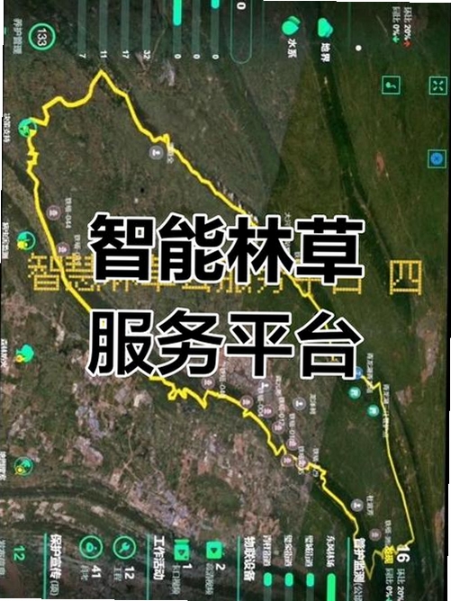 林区定位运行截图