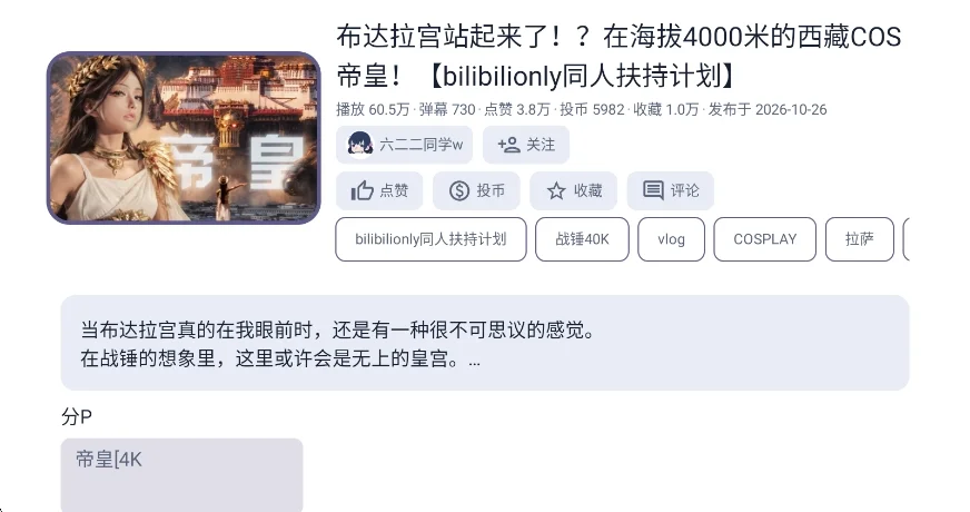 newbv哔哩哔哩第三方tv版运行截图