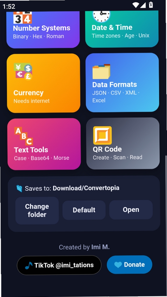 Convertopia运行截图