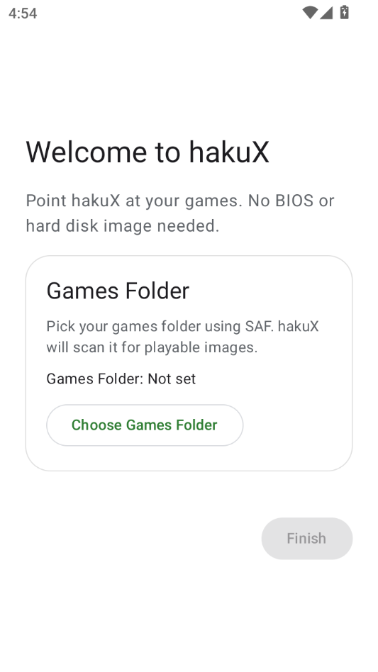 hakuX运行截图