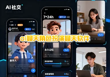 ai聊天角色扮演聊天软件_AI角色互动免费无限制下载_ai角色扮演对话聊天软件合集免费版_苹果版