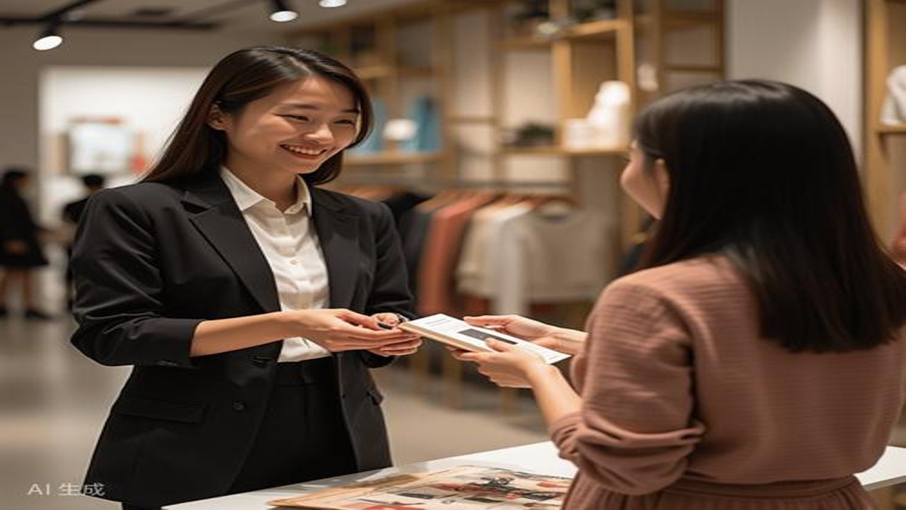 Deluxe Stores 售后服务柜台与顾客沟通场景实拍
