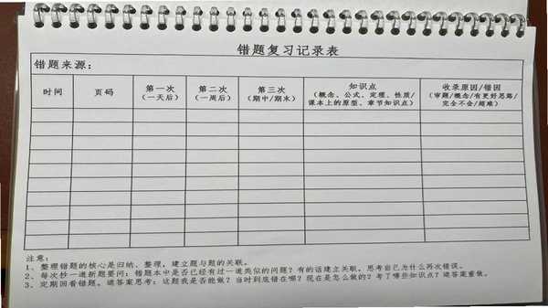 科学悟理卡 错题复习 手机截图