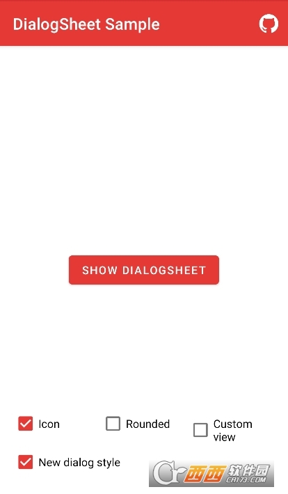 DialogSheet Sample软件安卓版 DialogSheet Sample软件安卓版