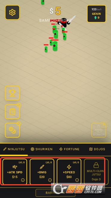 忍者放置竞技场安卓最新版 忍者放置竞技场安卓最新版