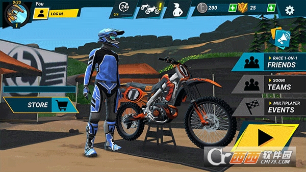 越野摩托车3官方中文版 越野摩托车3官方中文版