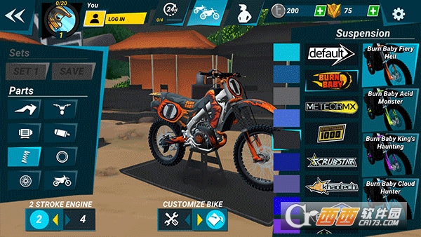 越野摩托车3官方中文版 越野摩托车3官方中文版