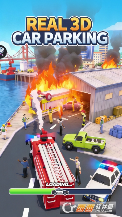 ��ʵ�ؾ�3Dͣ��ģ����