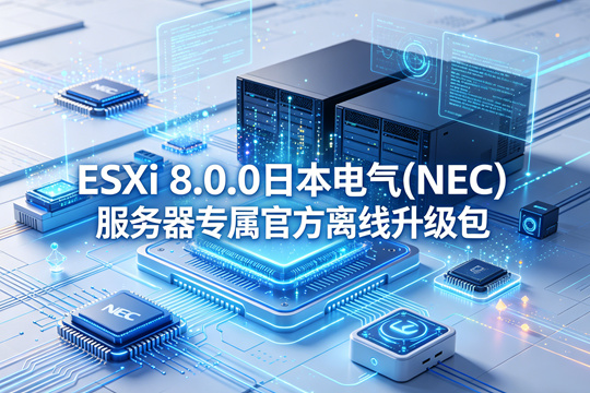 日本电气(NEC)服务器ESXi 8.0所有资源汇总 日本电气(NEC)服务器ESXi 8.0所有资源汇总