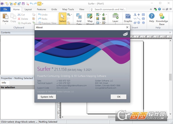 Golden Software Surfer三维绘图软件 v25.2.259最新版