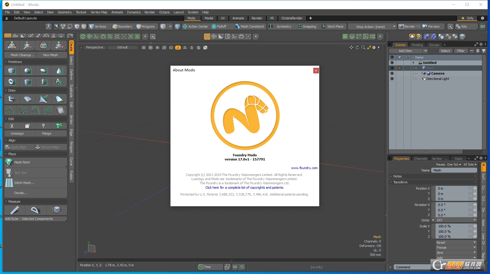 The Foundry Modo 17中文激活版 v17.1v1正式版