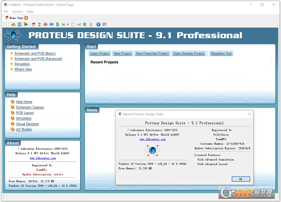 Proteus Design Suite 9.1免费版 专业版