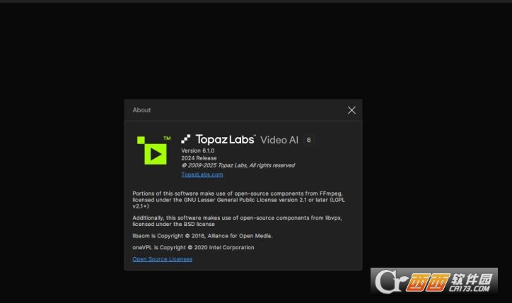 Topaz Video AI v6.1.0绿色版 Windows版