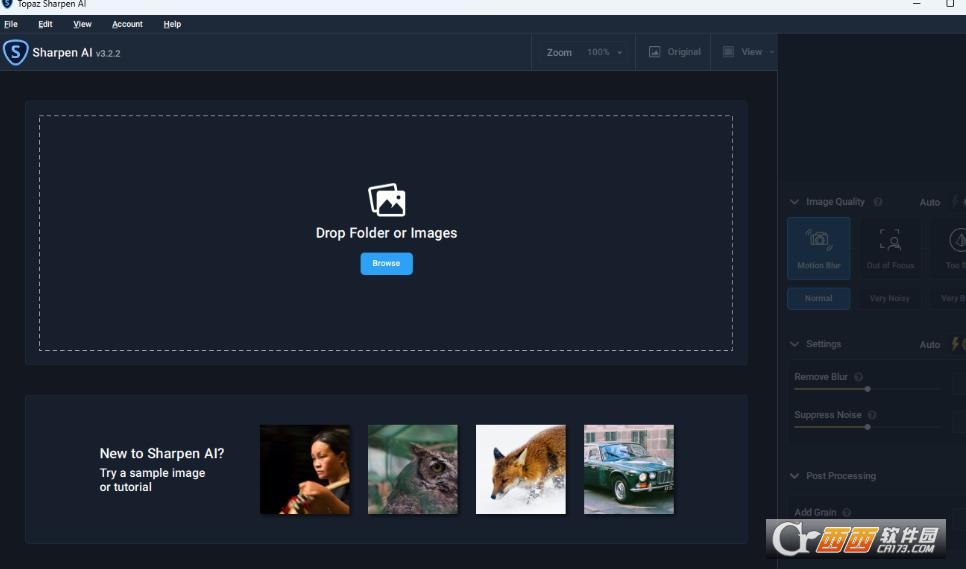 Topaz Sharpen AI 3.2.2中文免费版 最新版