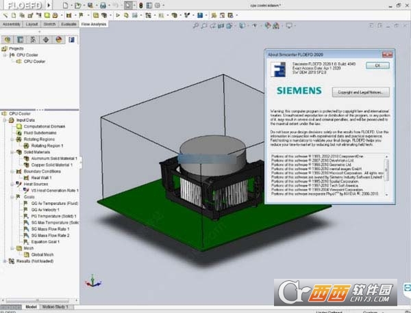 Siemens Simcenter FloEFD 2021中文版 专业版