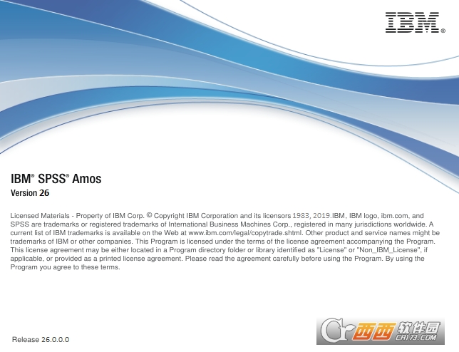 IBM SPSS Amos 26中文解锁版 v26.0.0 正式版