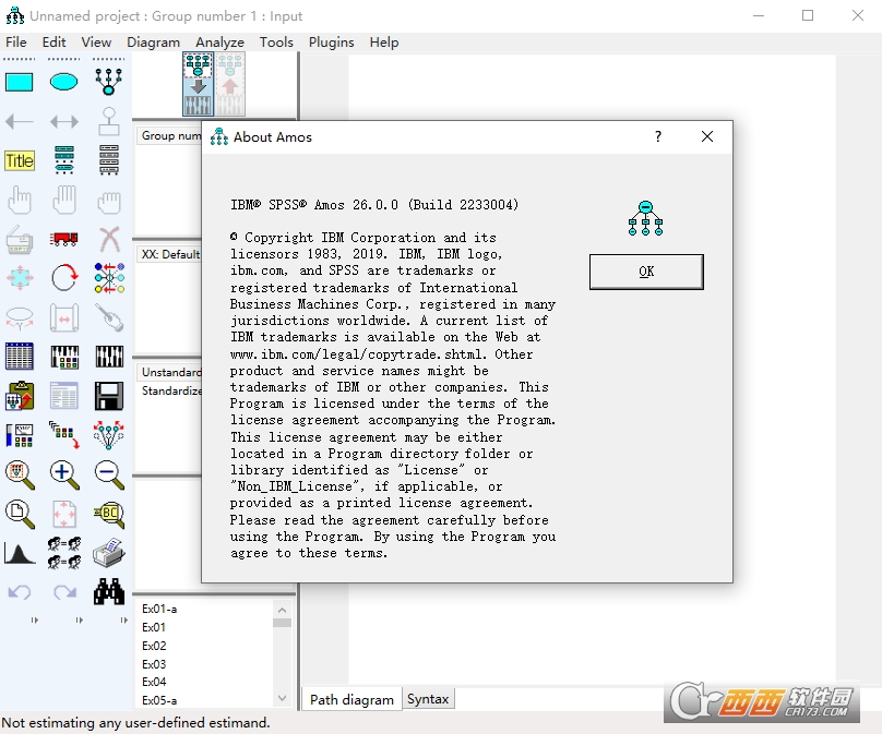 IBM SPSS Amos 26中文解锁版 v26.0.0 正式版