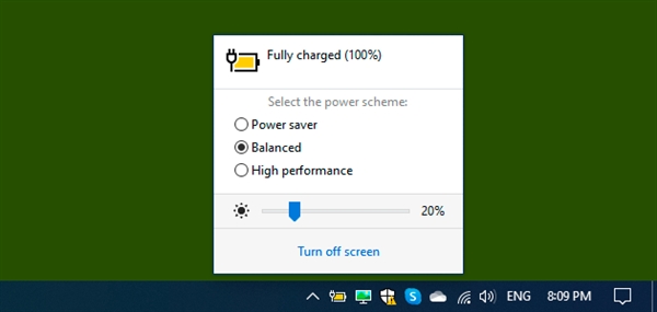 Battery Mode Battery Mode